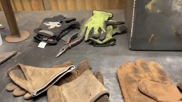 stick welding gloves