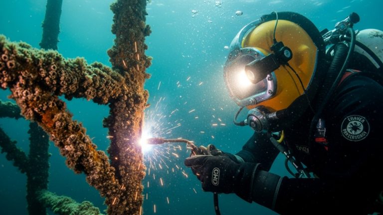 how long can you be an underwater welder