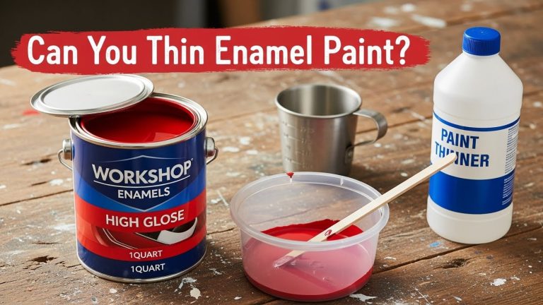 Can You Thin Enamel Paint