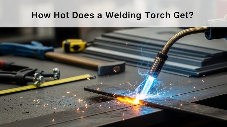 how hot does a welding torch get