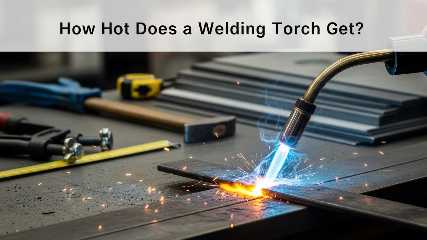 how hot does a welding torch get