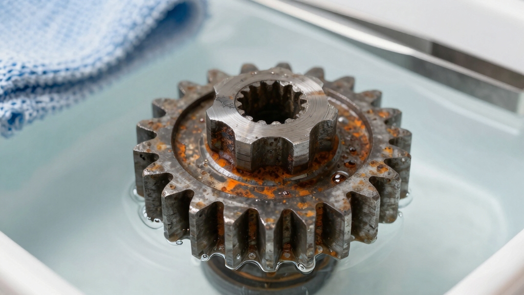 cavitation based nonabrasive rust removal