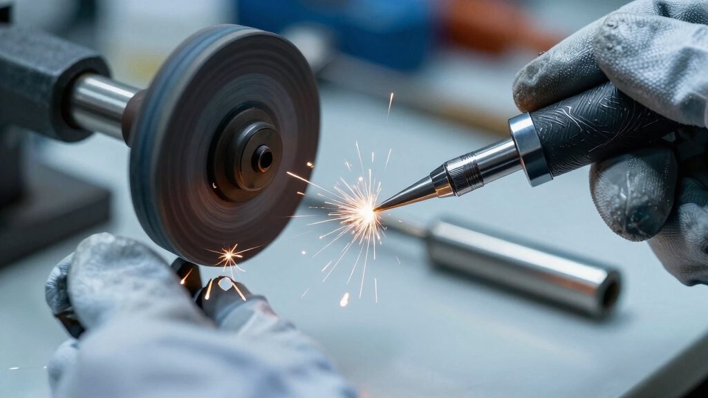 grind tungsten with clean tools