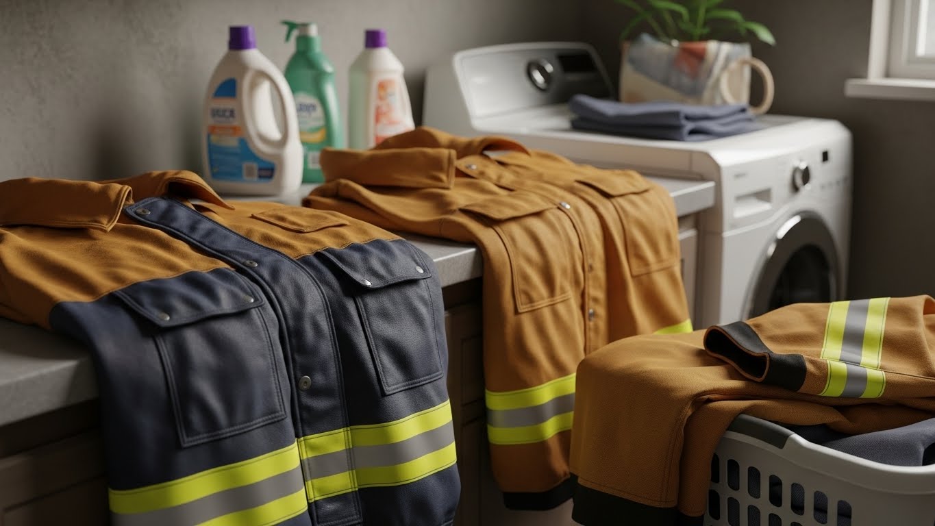 how to wash flame resistant clothing