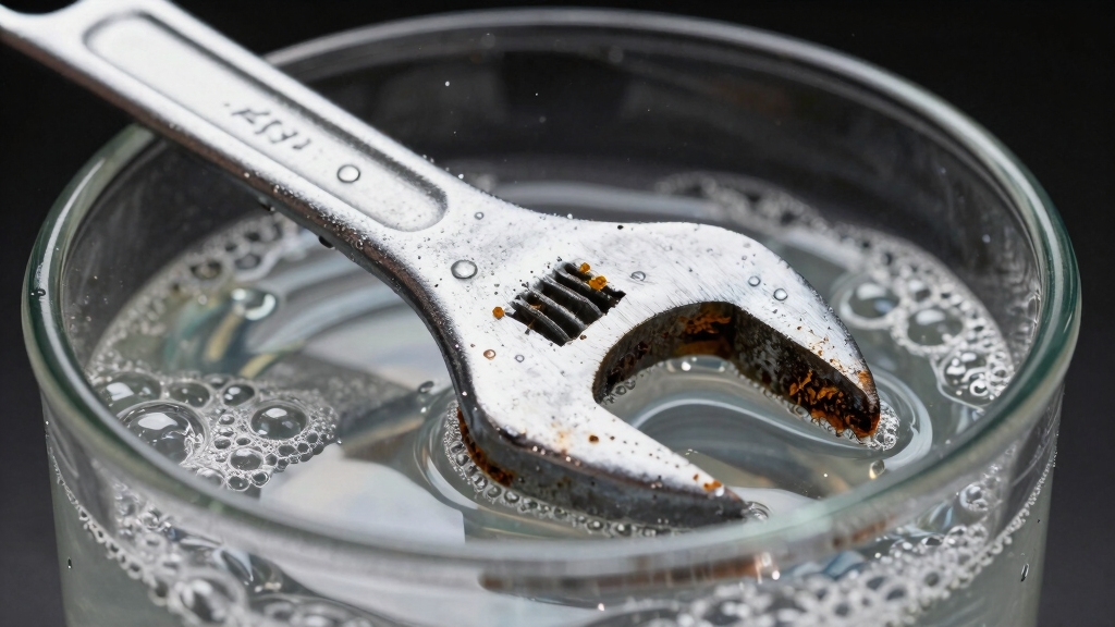 ultrasonic cleaner removes rust