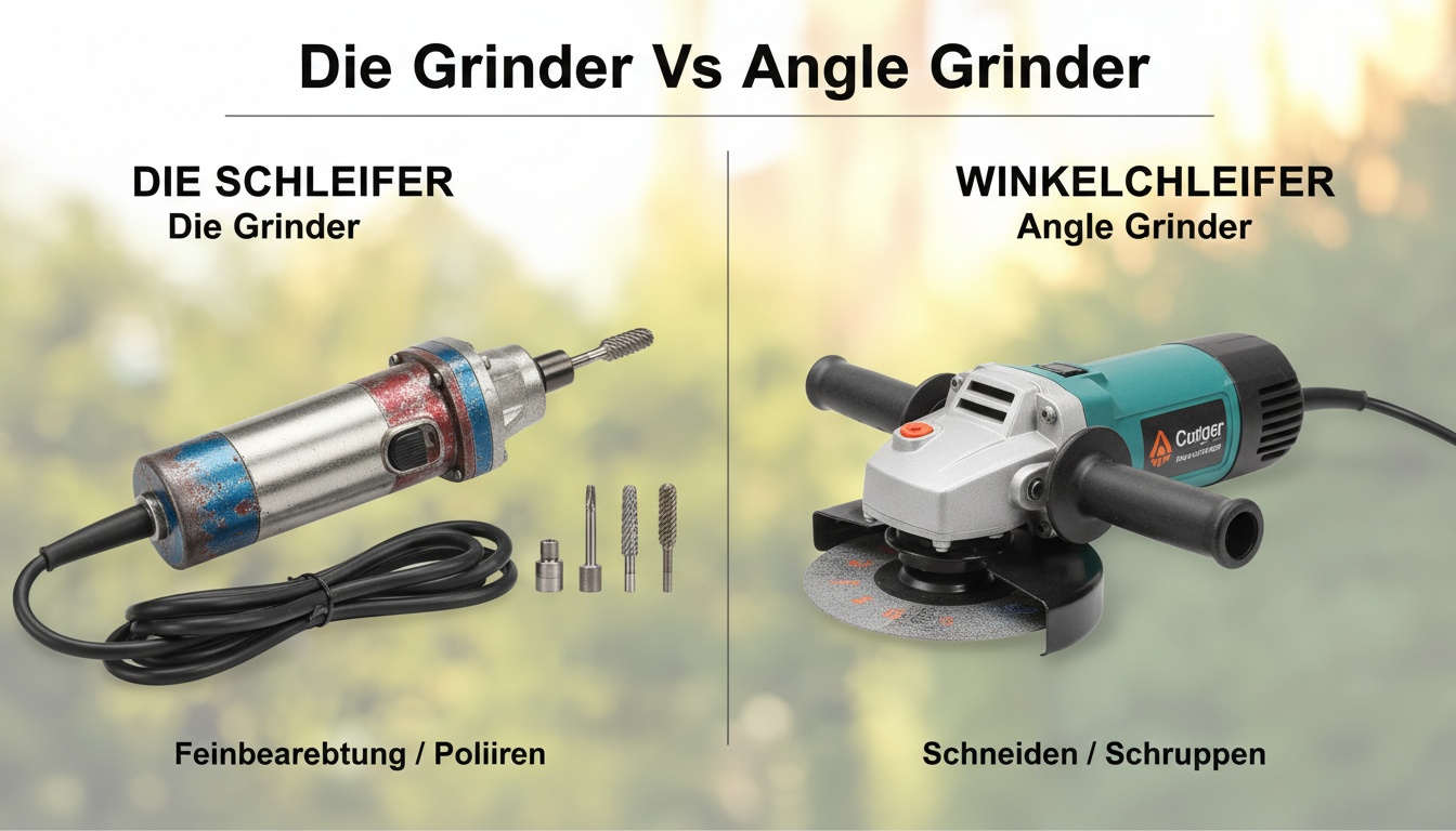 Die Grinder Vs Angle Grinder