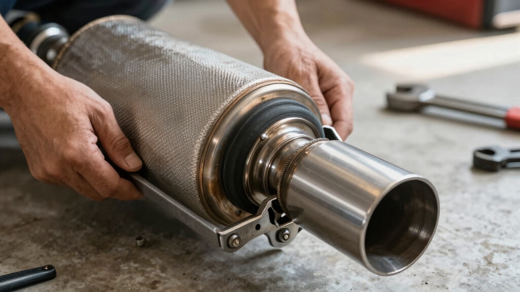 How to Attach a Muffler Without Welding