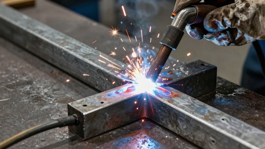 multi pass controlled heat welding