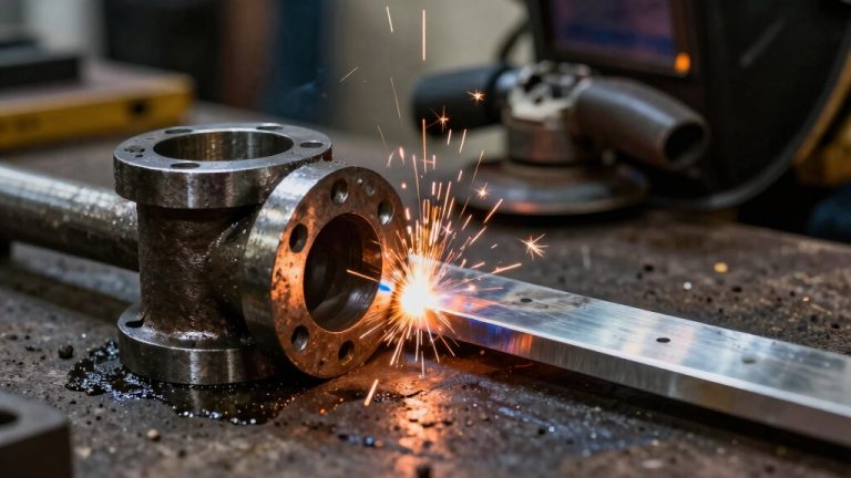 welding cast iron to steel