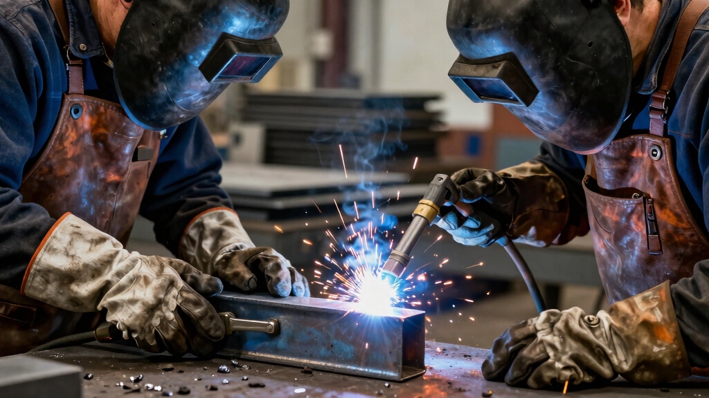 assist welders with prep