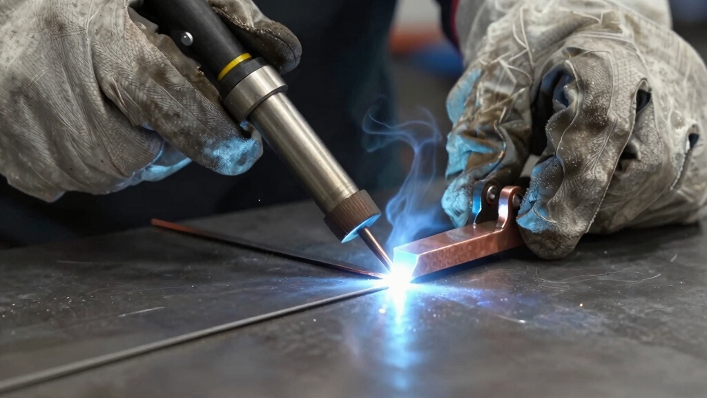 control heat to prevent burn through