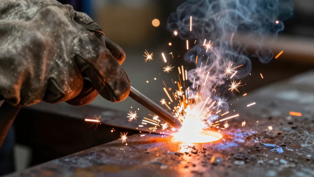 distance between electrode and workpiece