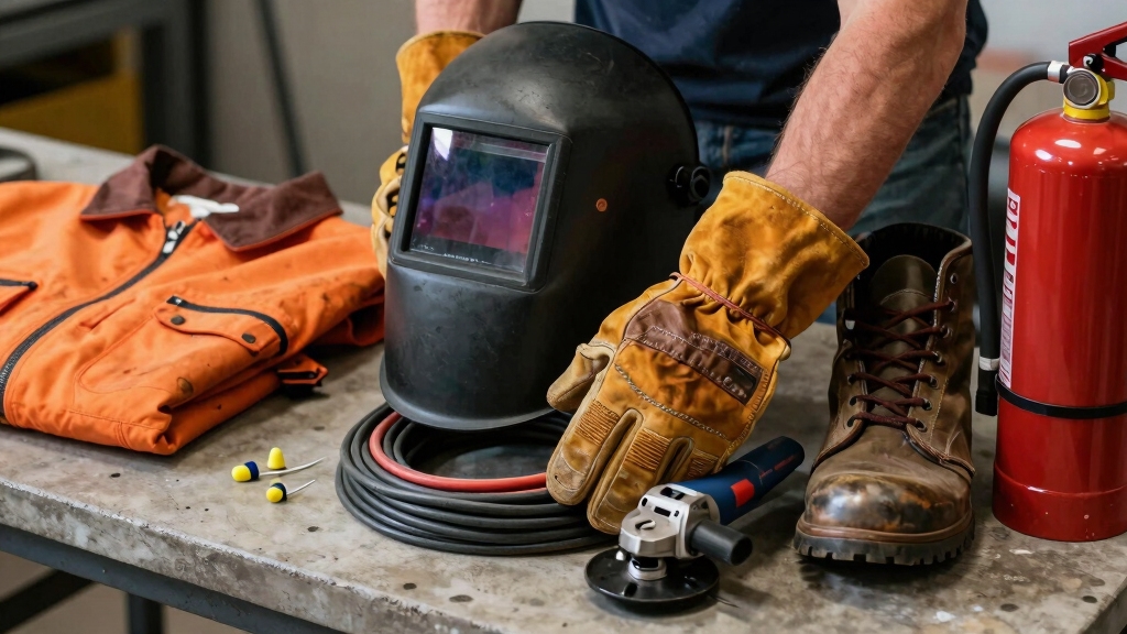 essential personal protective welding gear
