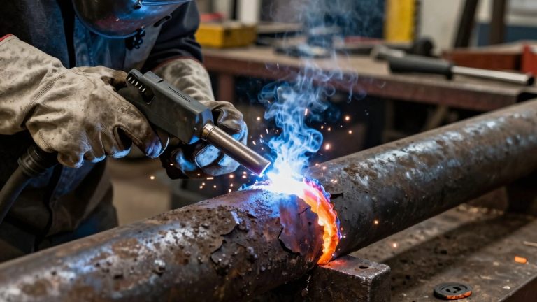 flux core not recommended for cast iron