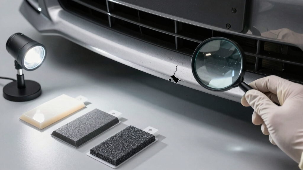 identify exact bumper plastic