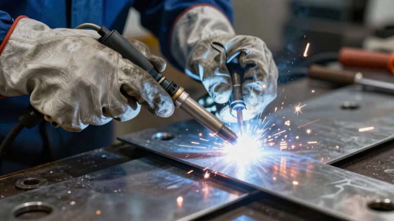 join metal pieces with heat