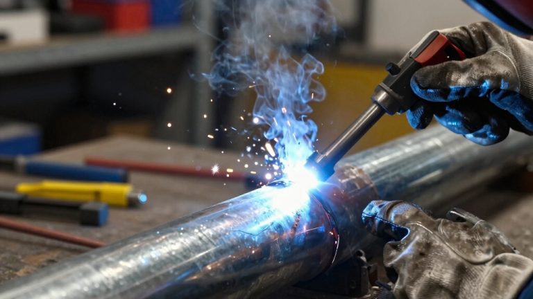 remove zinc weld with ventilation