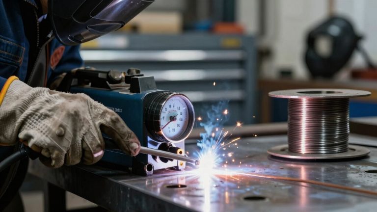 required amperage for mig welding