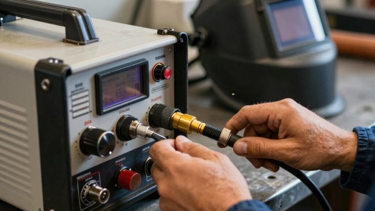 set correct voltage and wire