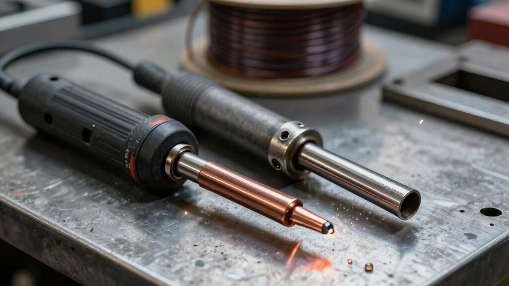 soldering melts filler welding fuses