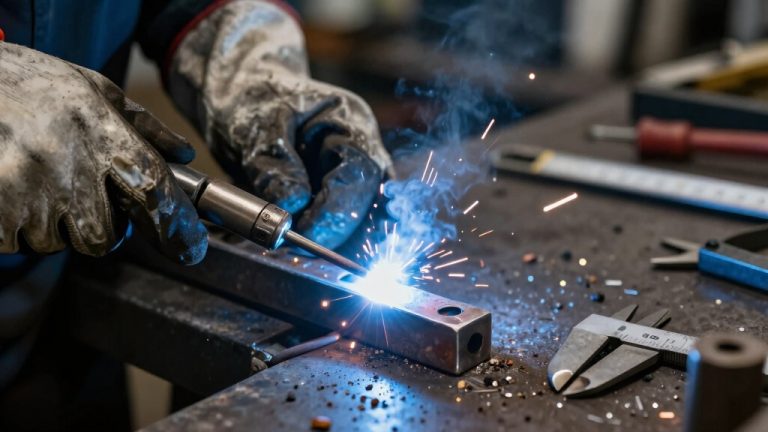 start the welding machine