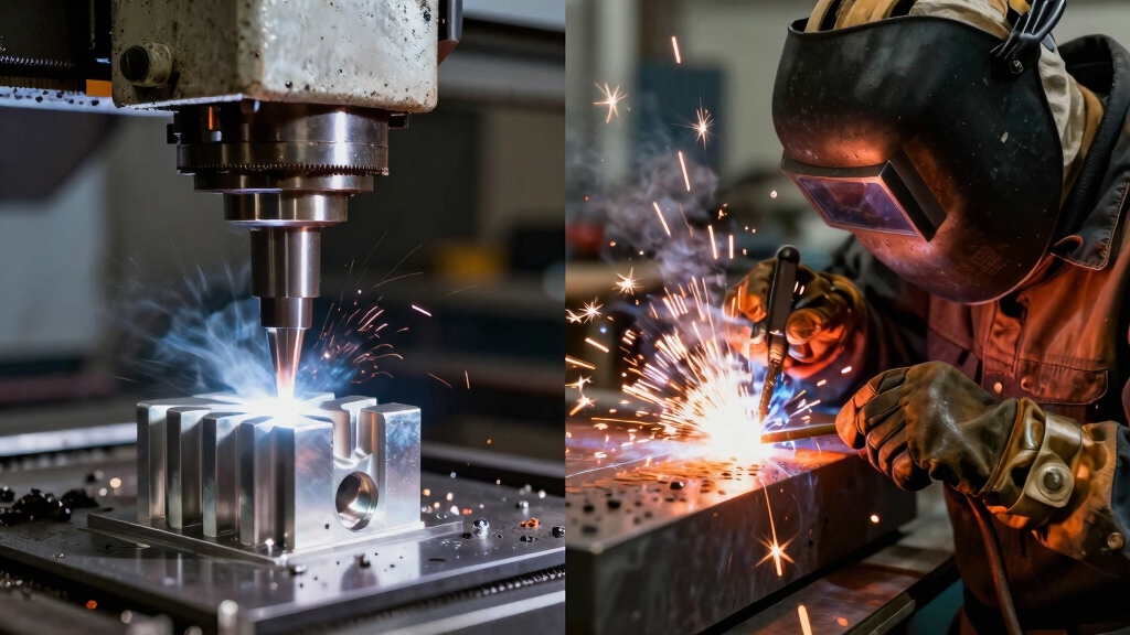 subtractive shaping versus joining