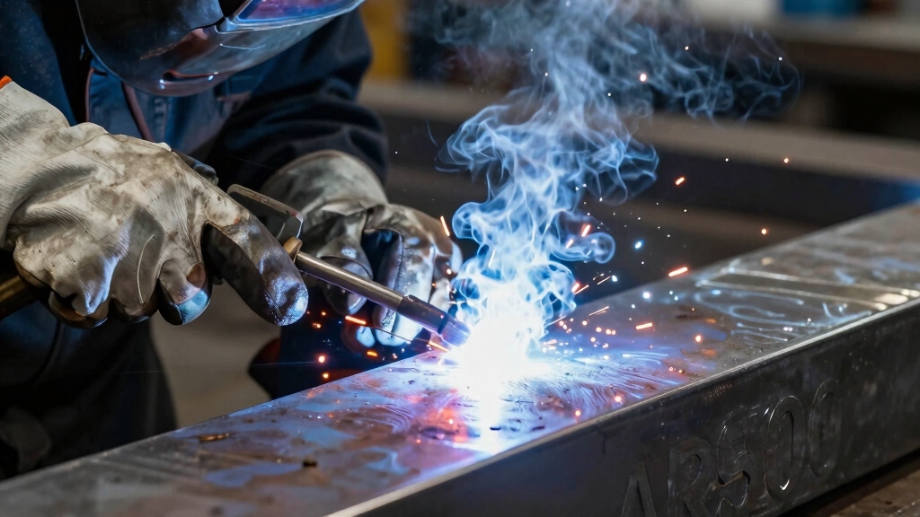 welding ar500 high hardness steel