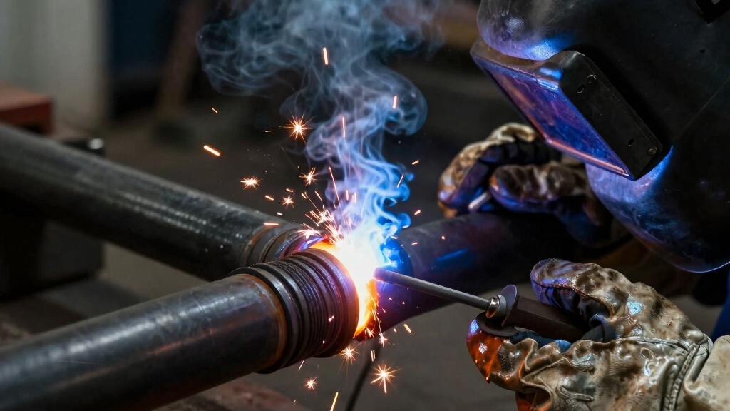 welding black iron pipe