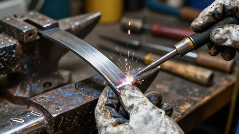 welding spring steel possible