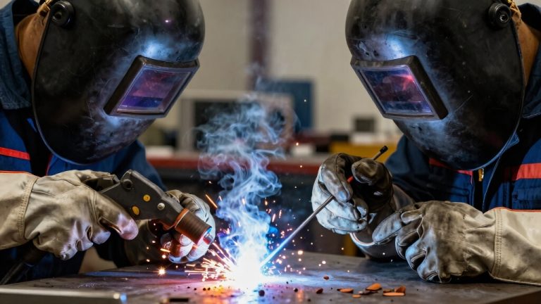 flux core versus stick welding