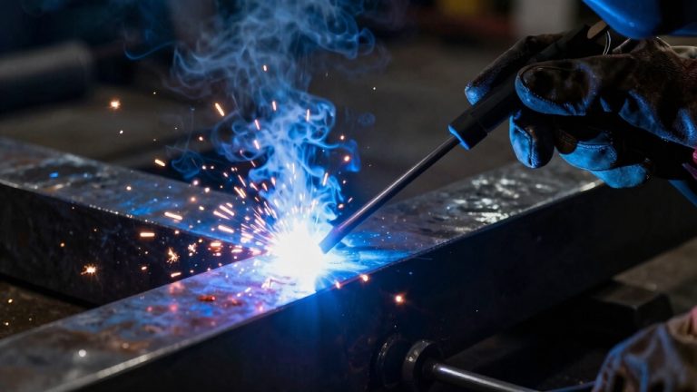 joining metals with electric arc