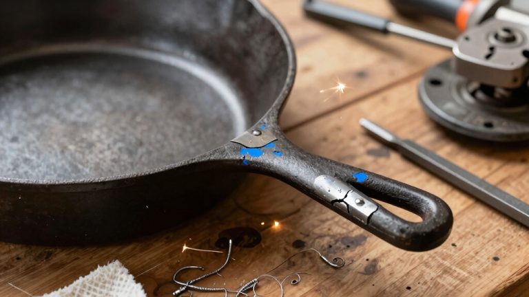 repair cracked cast iron without welding