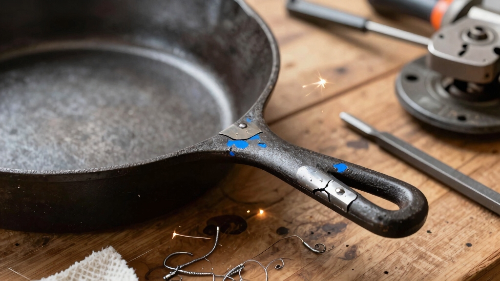 repair cracked cast iron without welding