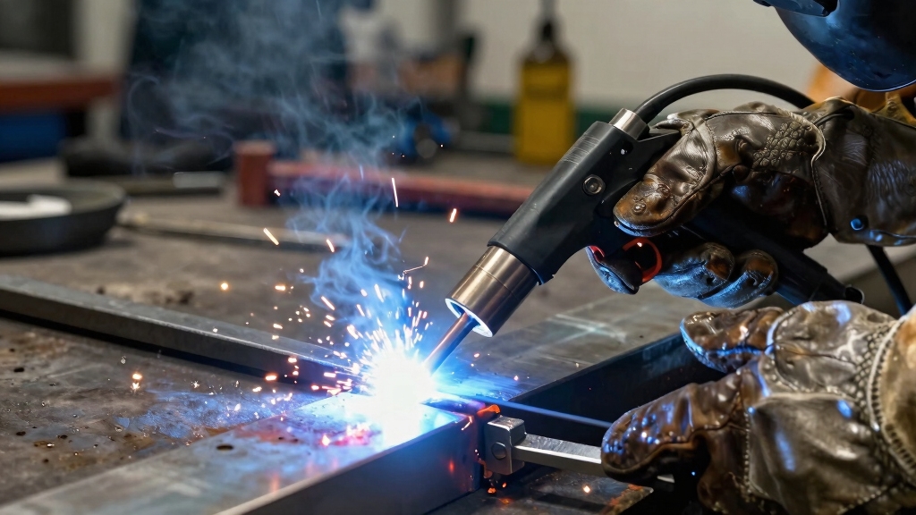 arc driven shielded wire welding