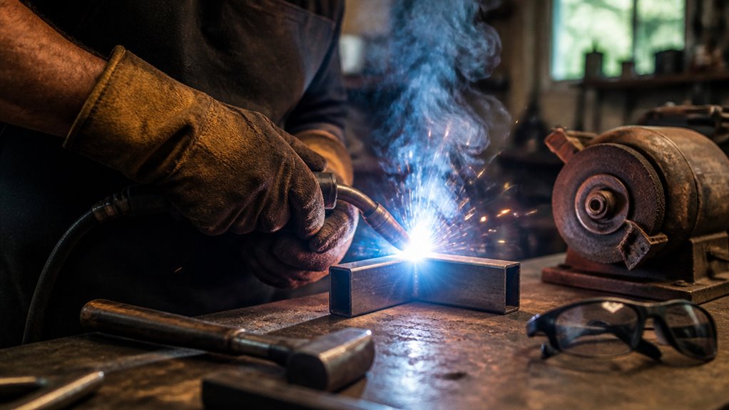 beginner home welding practice tips