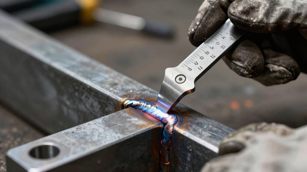 choose correct fillet weld gauge