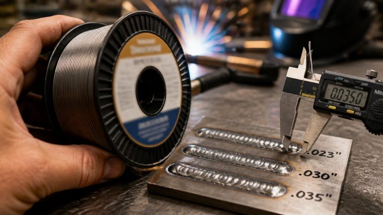 choose proper mig wire size
