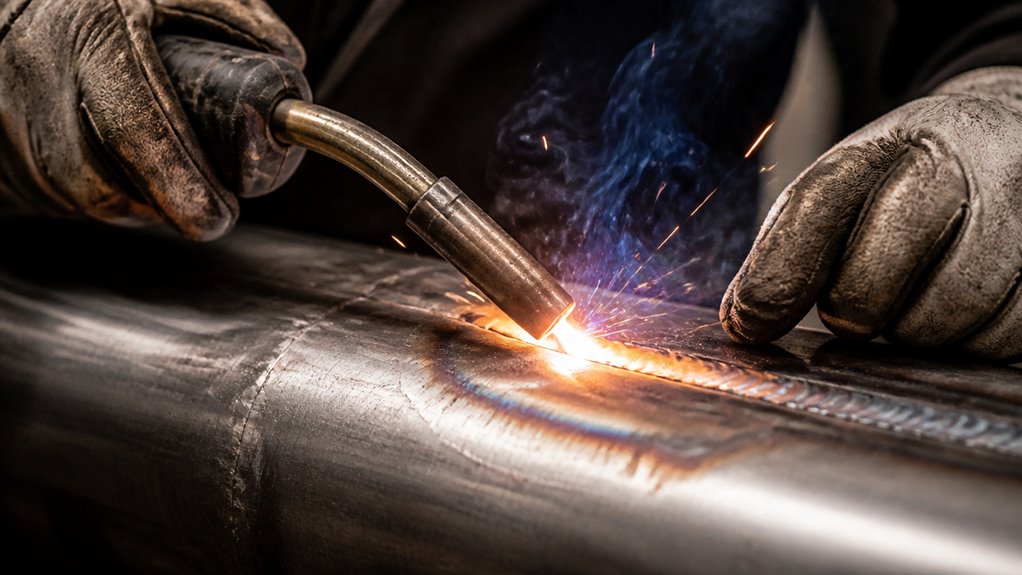 flux core weld stainless steel