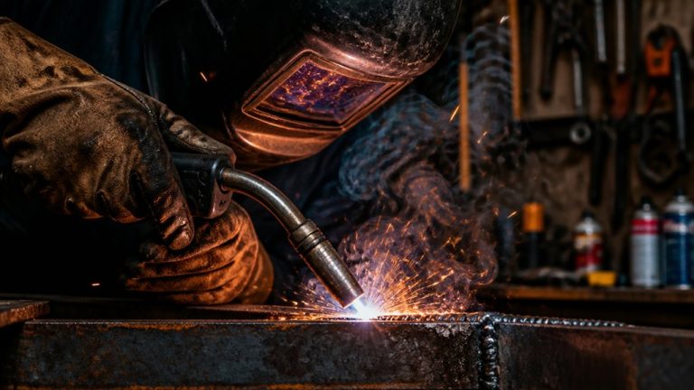 flux cored mig welding technique