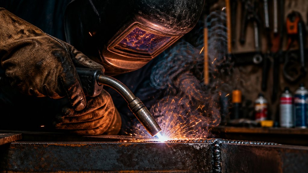 flux cored mig welding technique
