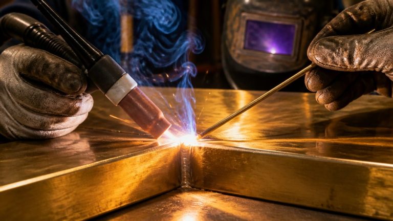 join brass parts using solder
