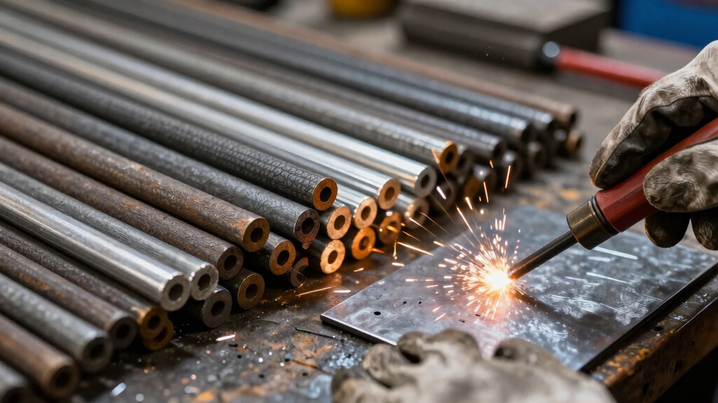 match electrodes to metal