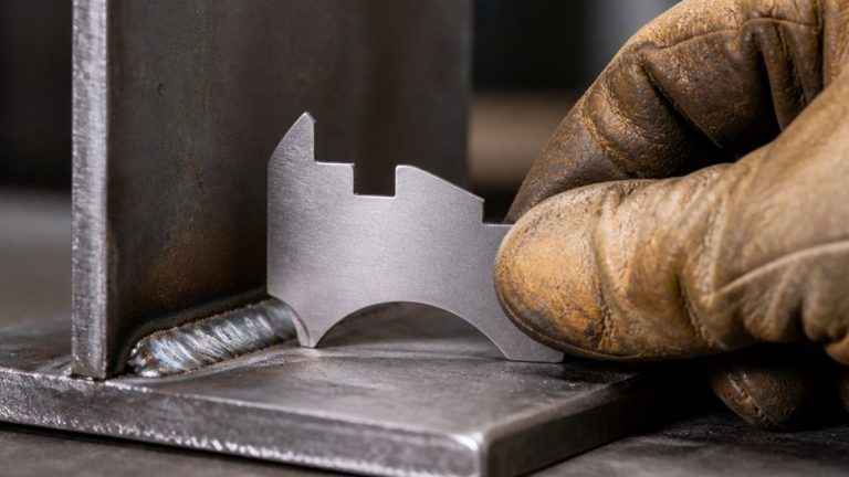 measure fillet weld size precisely