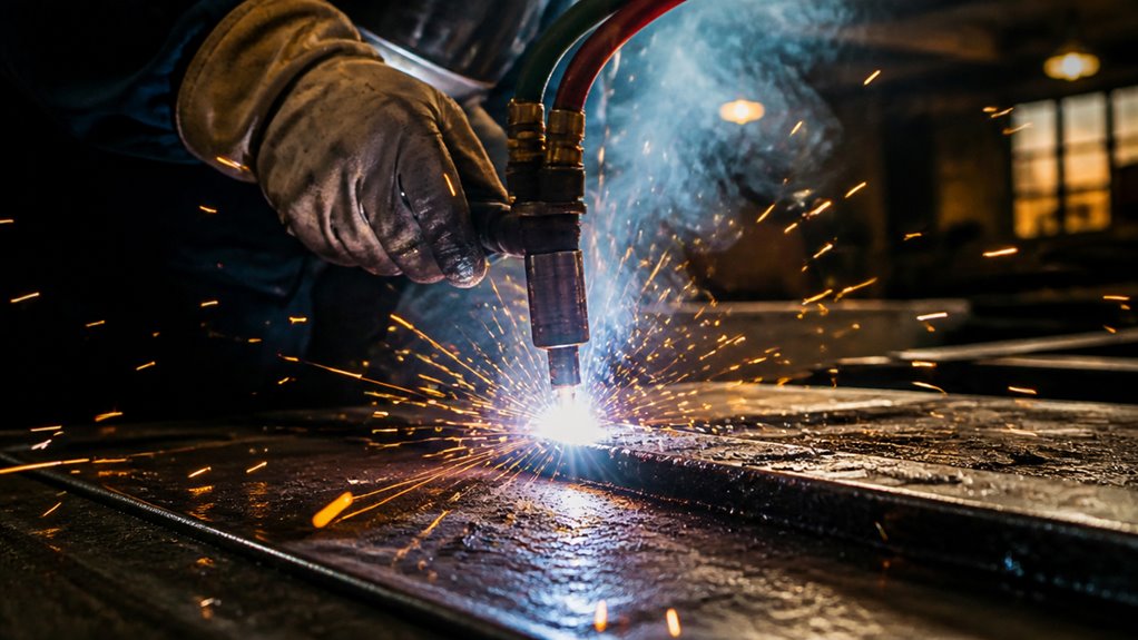 shielded flux cored arc welding