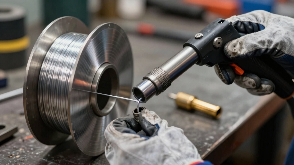 spool gun aluminum wire feeding