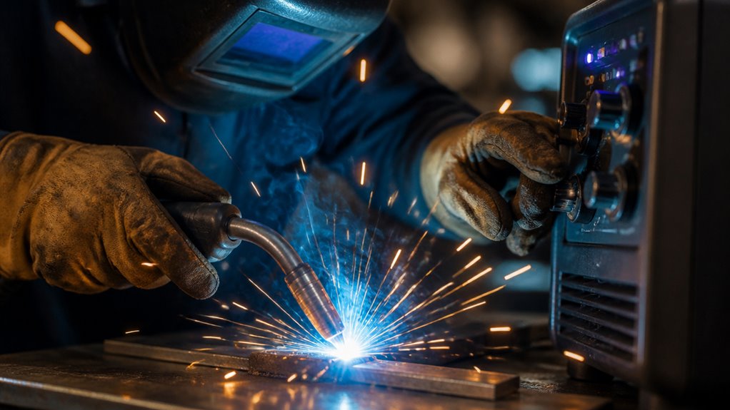 voltage versus amperage in welding