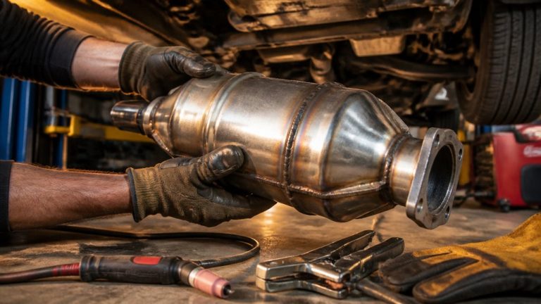 welding catalytic converter required