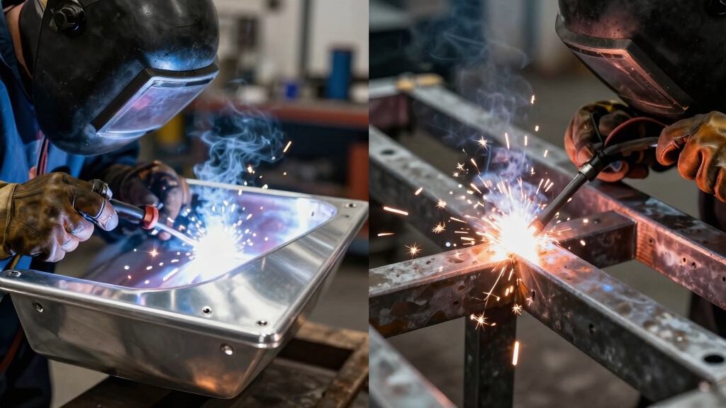 aluminum versus steel welding nuances
