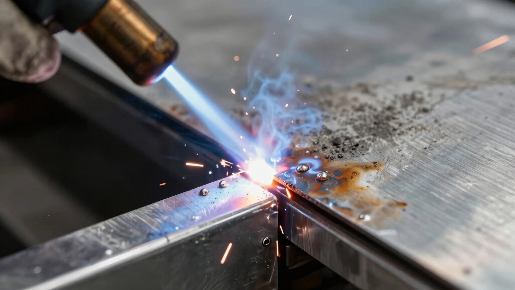 clean aluminum oxide before welding