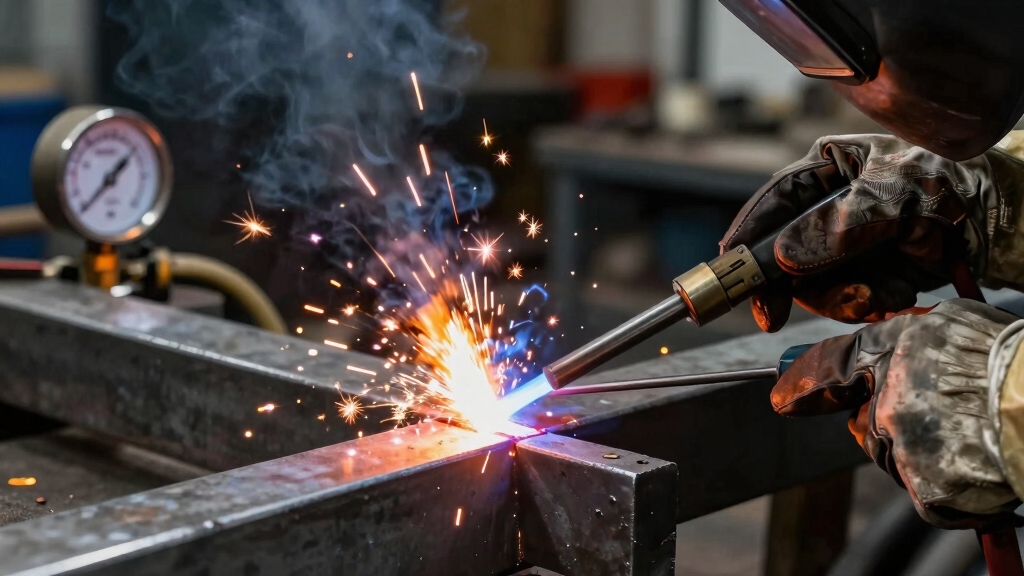 combining acetylene and oxygen